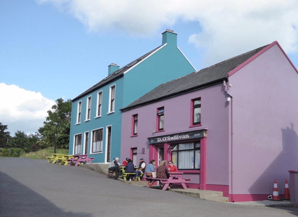 Ireland -  - A short walk from the marina is Dessie’s Bar (O’Sullivan of course)….