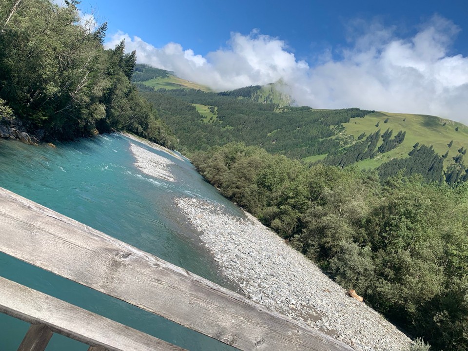 Österreich - Häselgehr - Lech wieder gekreuzt.
