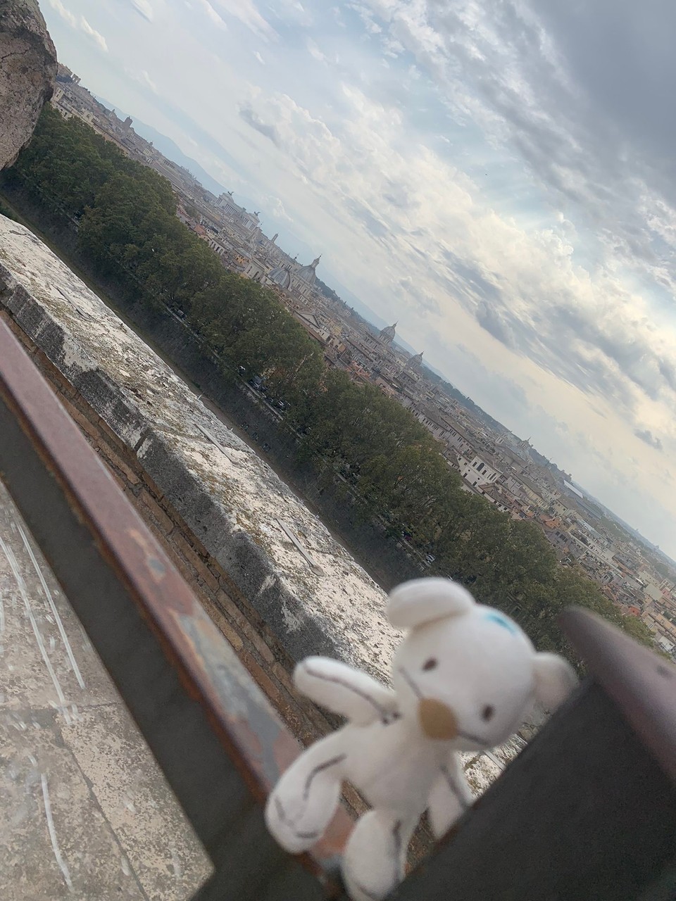 Italien - Rom - Von ganz oben ist der Blick über die Stadt einfach grandios. 