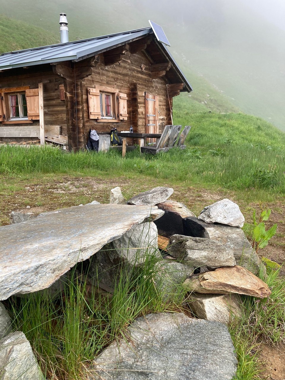 Schweiz - Rueras - Zeit für eine Stärkung