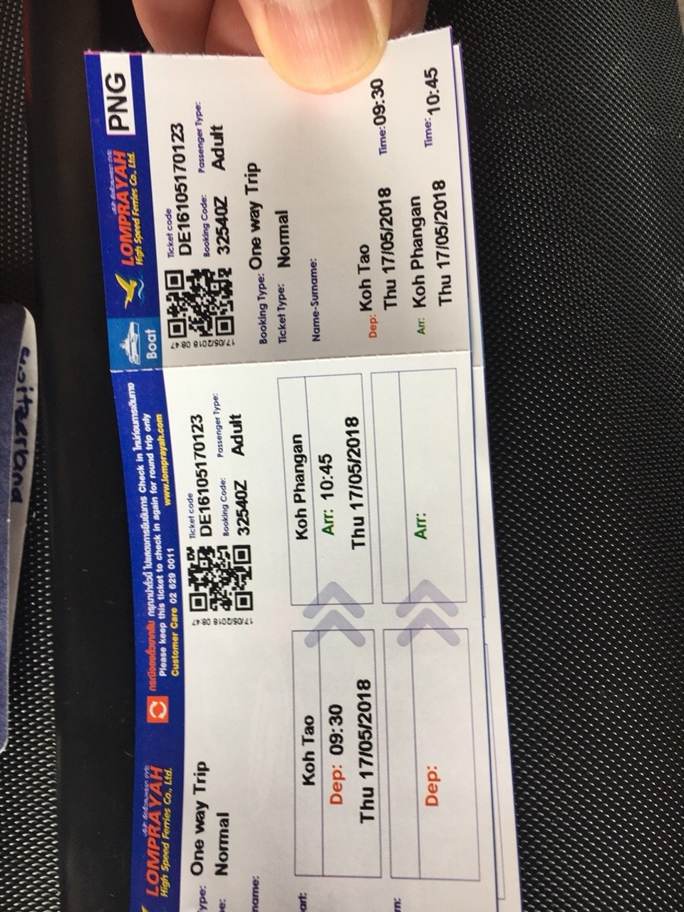 Thailand - Amphoe Ko Pha-ngan - Auf nach Koh Phangan