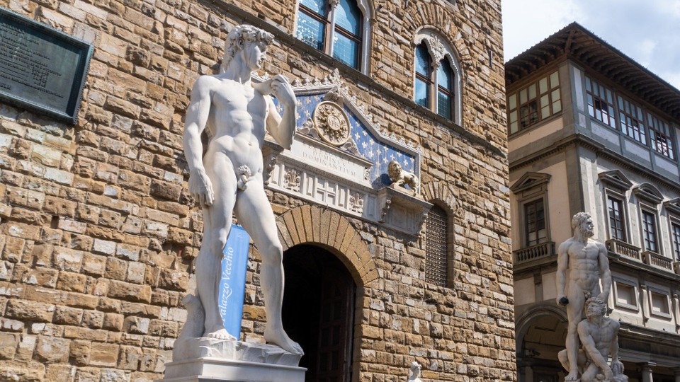 Italien - Florenz - Da steht er. Wirklich wunderschön!