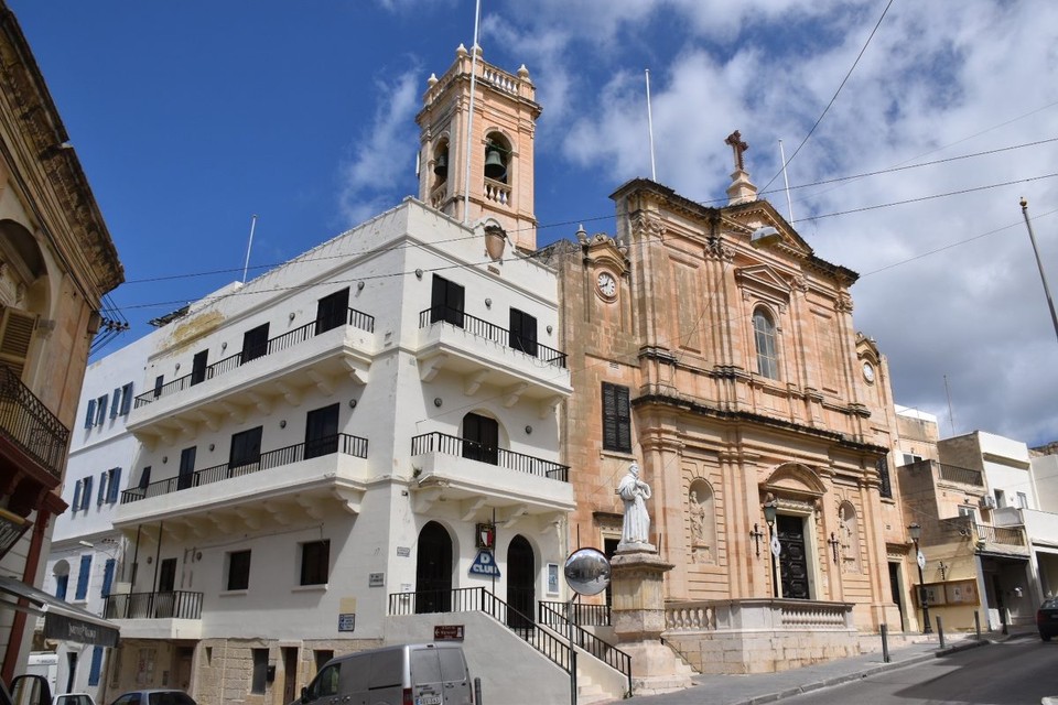 Malta - Ta' Kercem - Natürlich liefen wir wieder an einer Kirche vorbei.