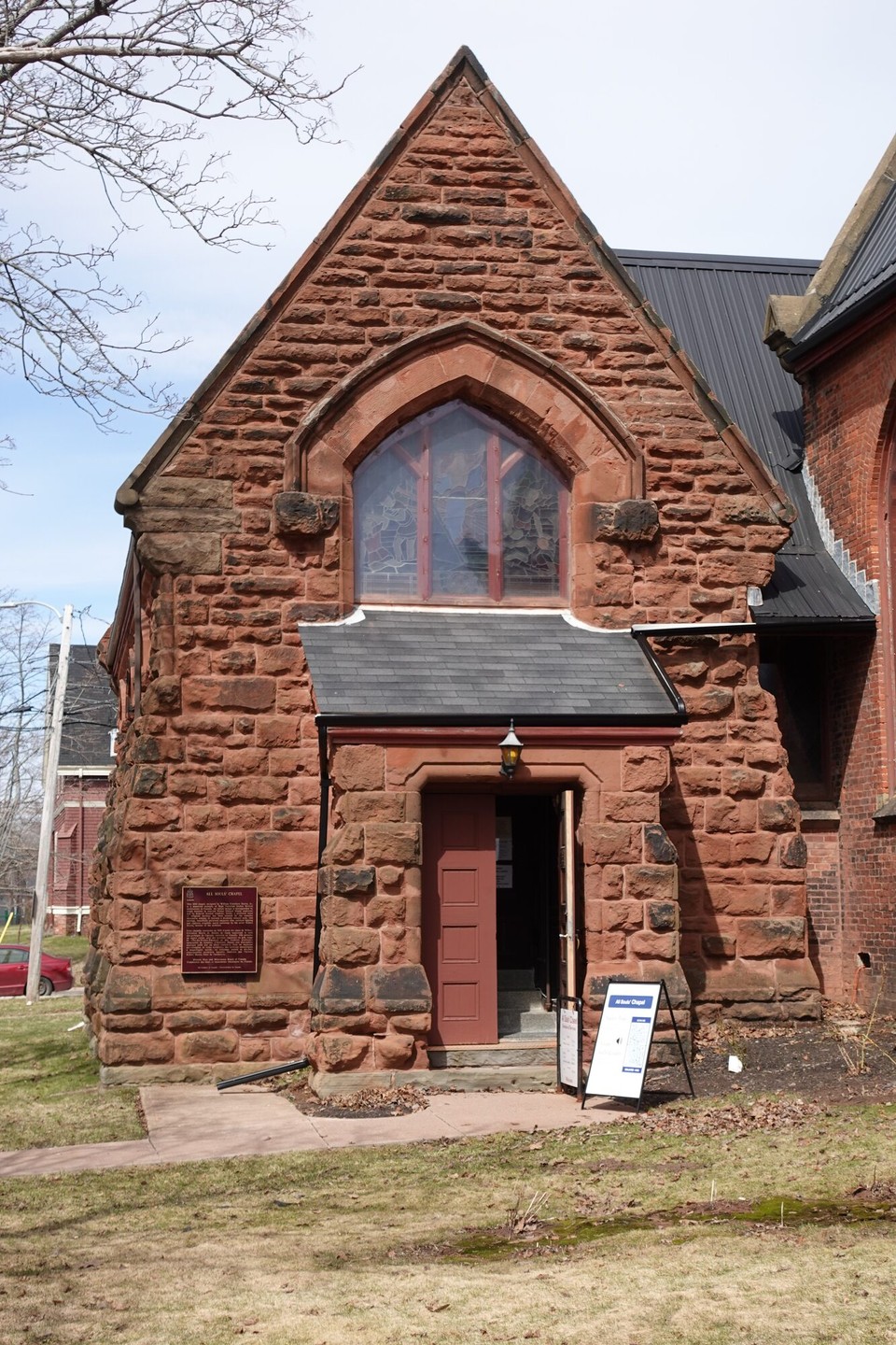 Kanada - Charlottetown - All Souls' Chapel Entreeseit