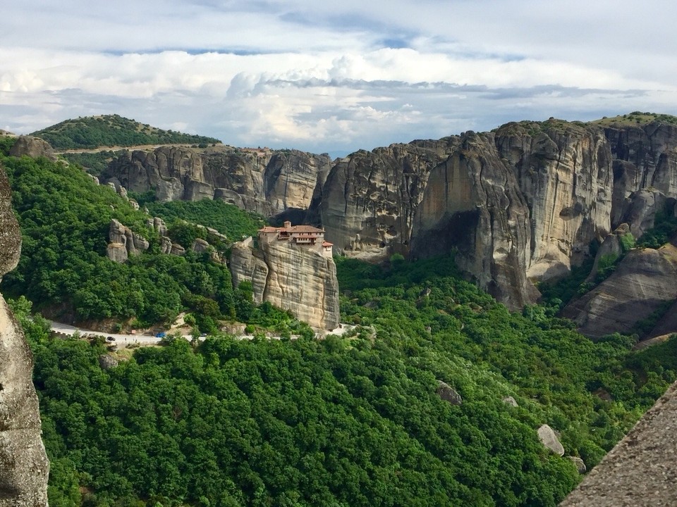 Griechenland - Vlachava - Meteora Felsen