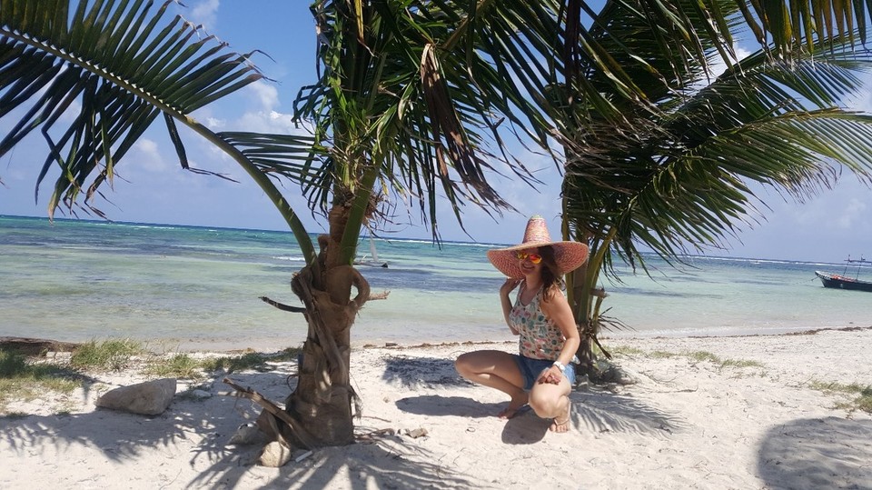 Mexiko - Mahahual - Der wundervolle Strand entschädigt alles.  