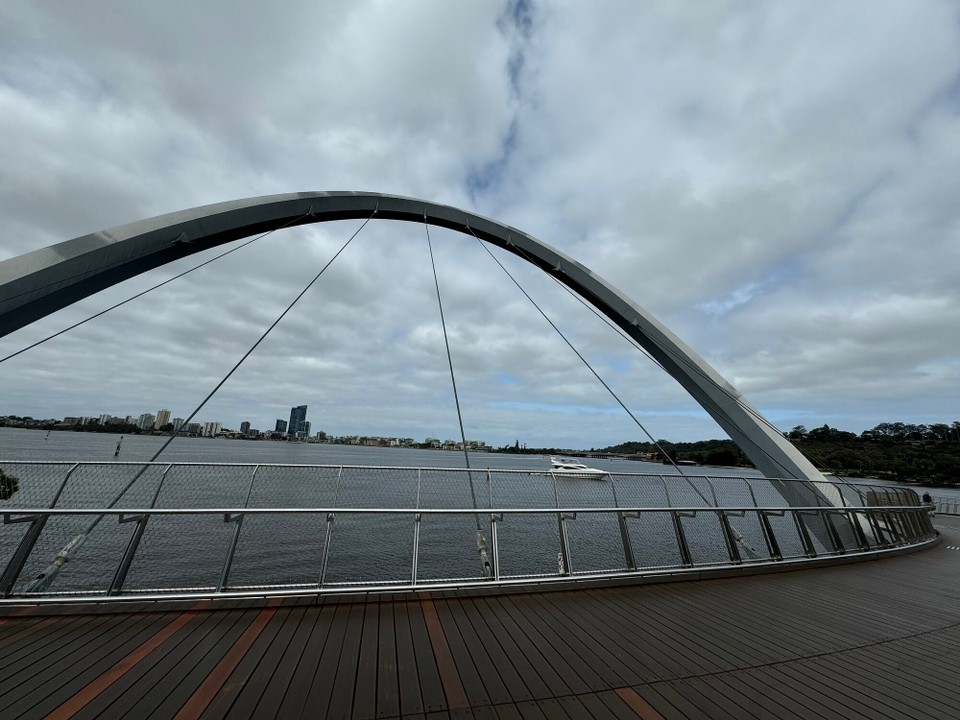 Australien - Perth - Elizabeth Quay Bridge