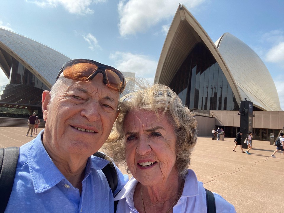Australien - The Rocks - Auf der Terrasse des Opera House