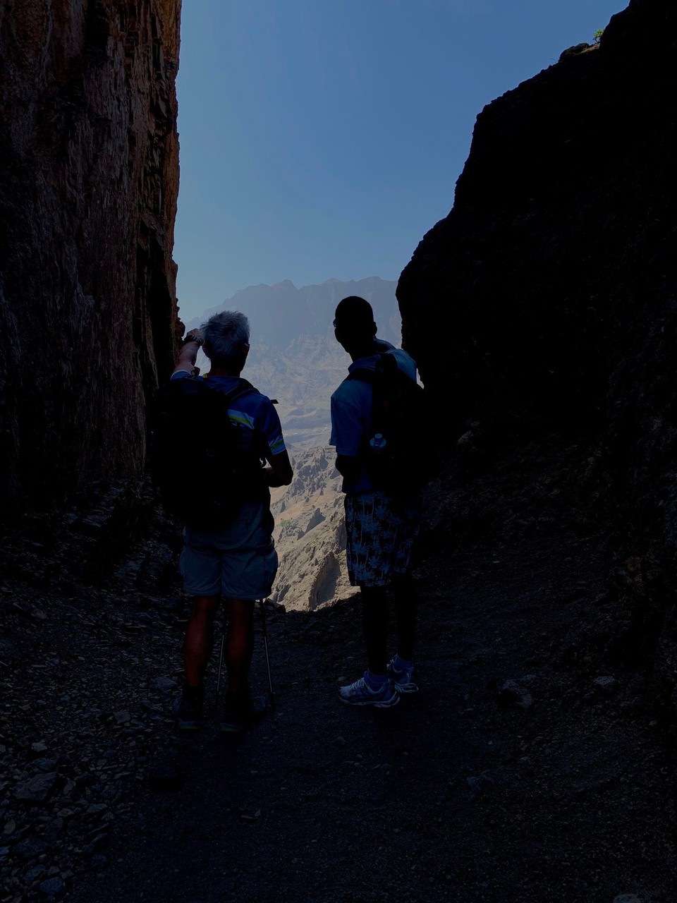 Cape Verde - Cha da Morto - Au col