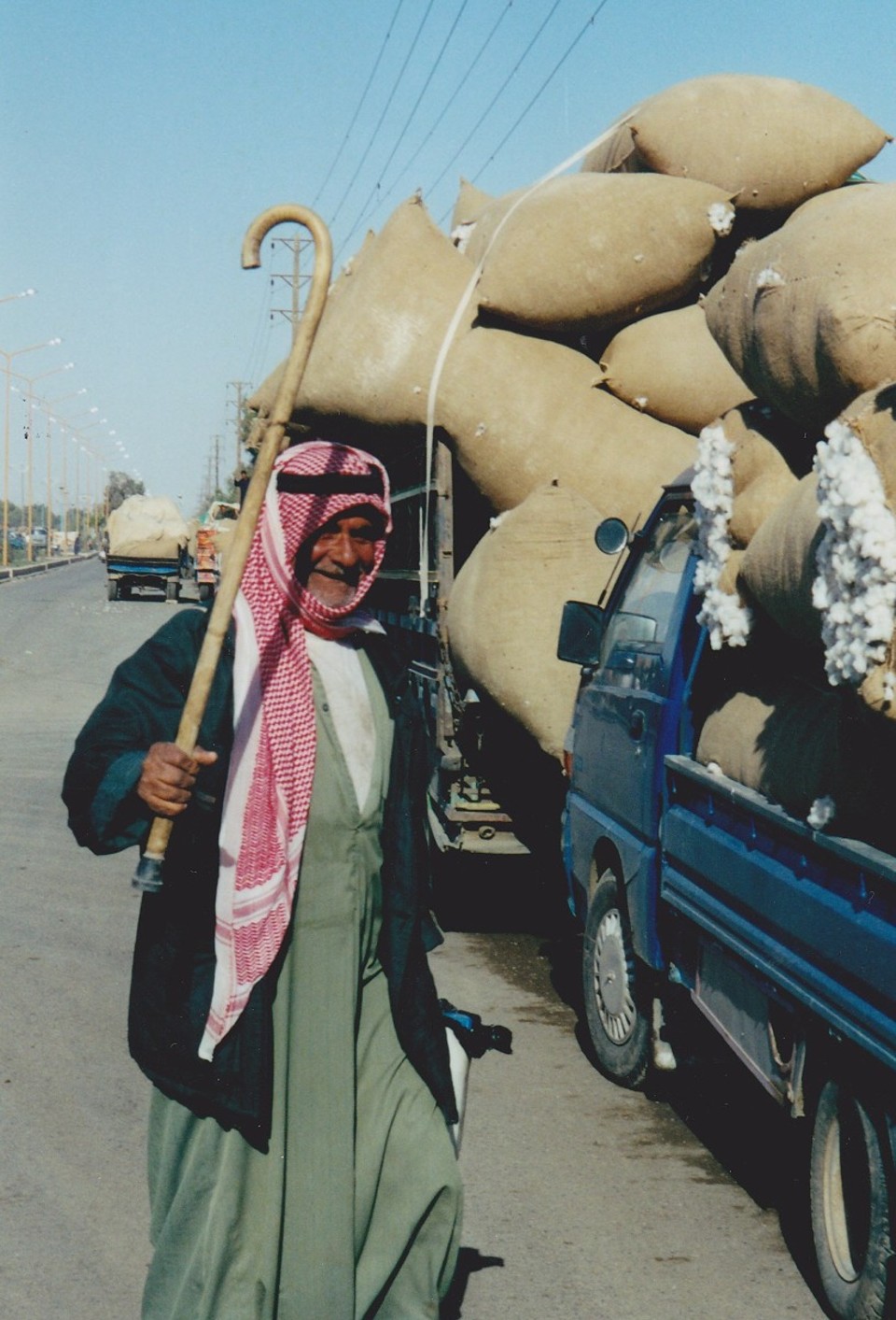 Libanon - Mari - Baumwolltransport