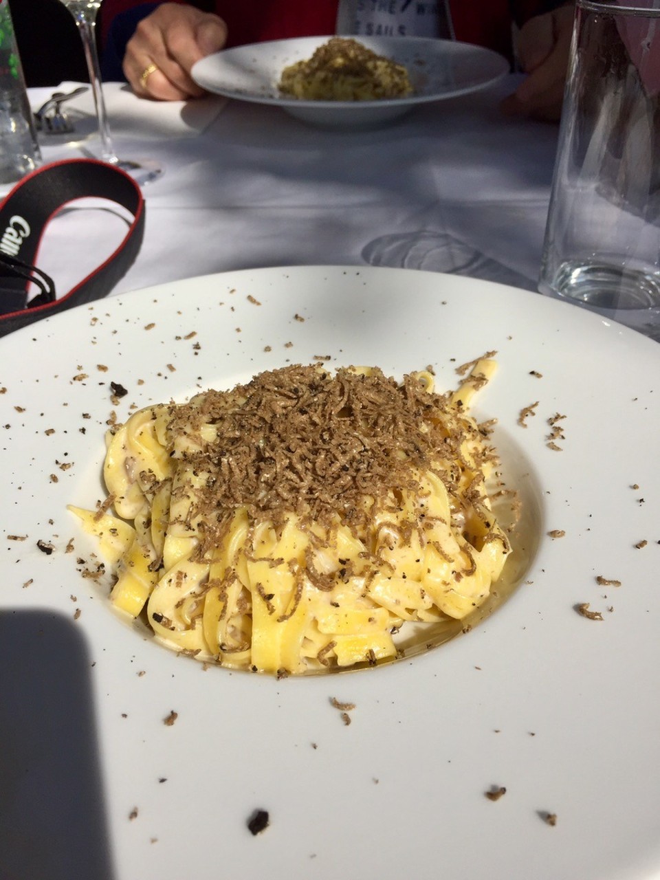 Kroatien - Grožnjan - Trüffeln mit Nudeln 
