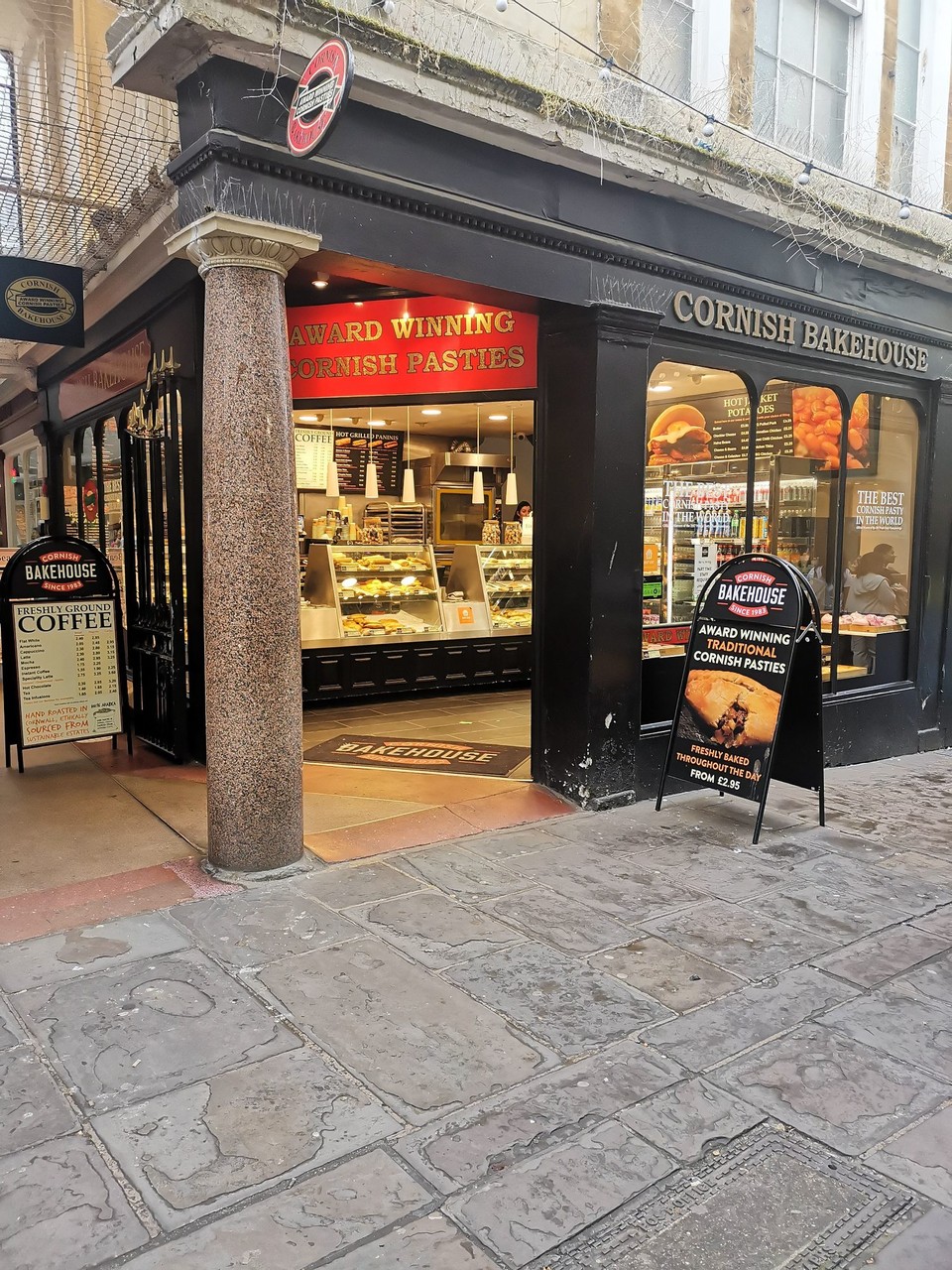 United Kingdom - Bath - Leckere Cornish Pasties gab es zum Mittag 😍