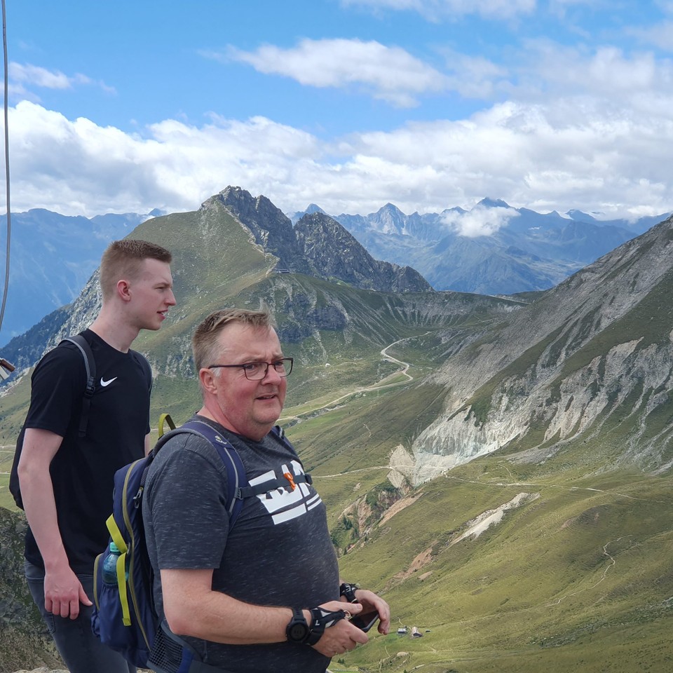 Italien - Meran - ..und das volle Panorama zu genießen. 