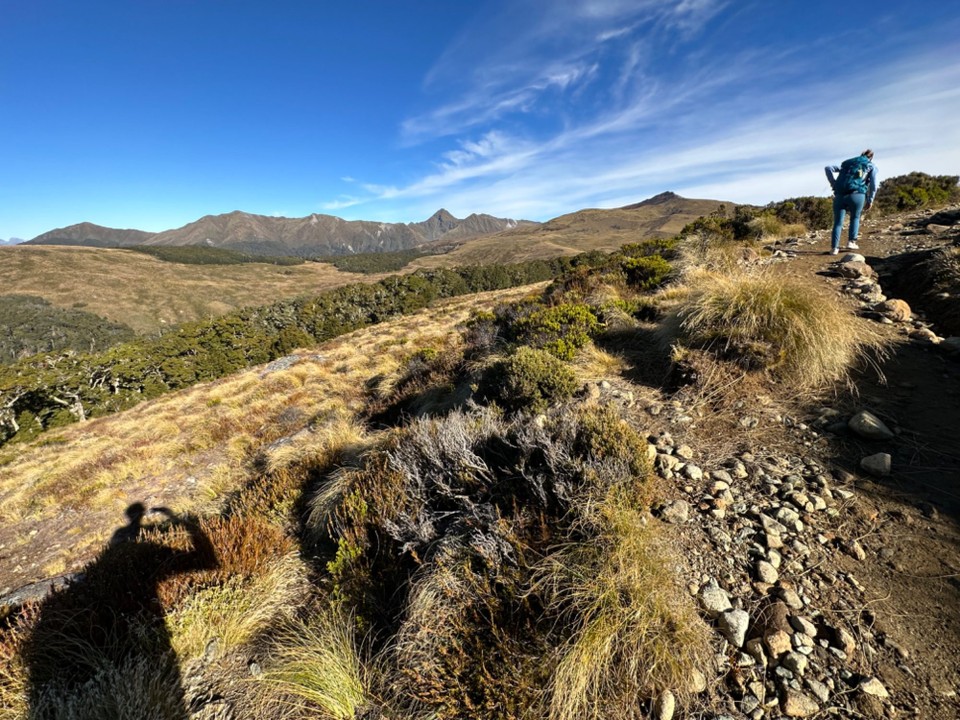 Neuseeland - Te Anau - Dort um ca 11Uhr Vesper und weiter zum Lacksmut  Summit 