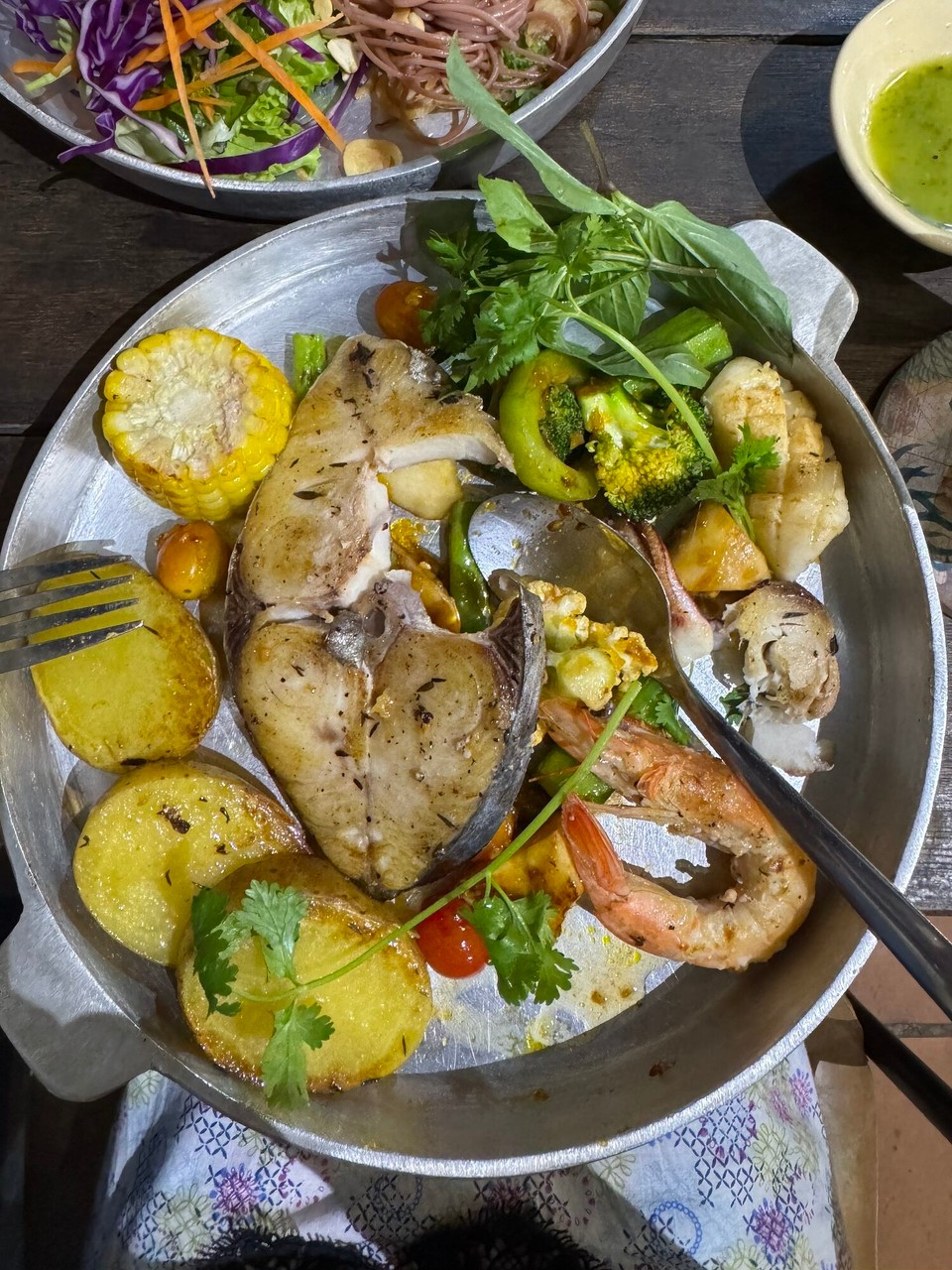 Vietnam - Con Dao - Dinner at May Bistro, my favourite of the trip so far… 