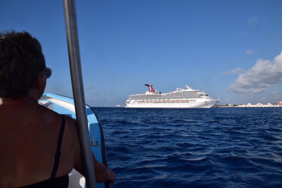 Mexiko - Cozumel - Um 17:00 Uhr dann zurück zum Hotel.