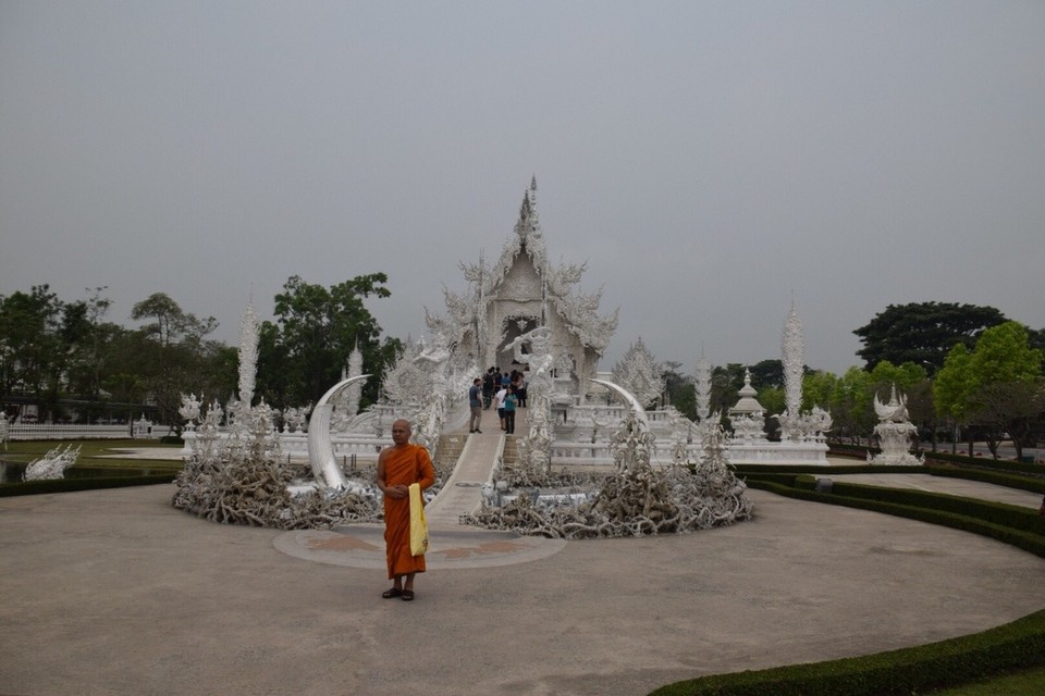 Thailand - Chiang Mai - Chiang Rai, der weiße Tempel