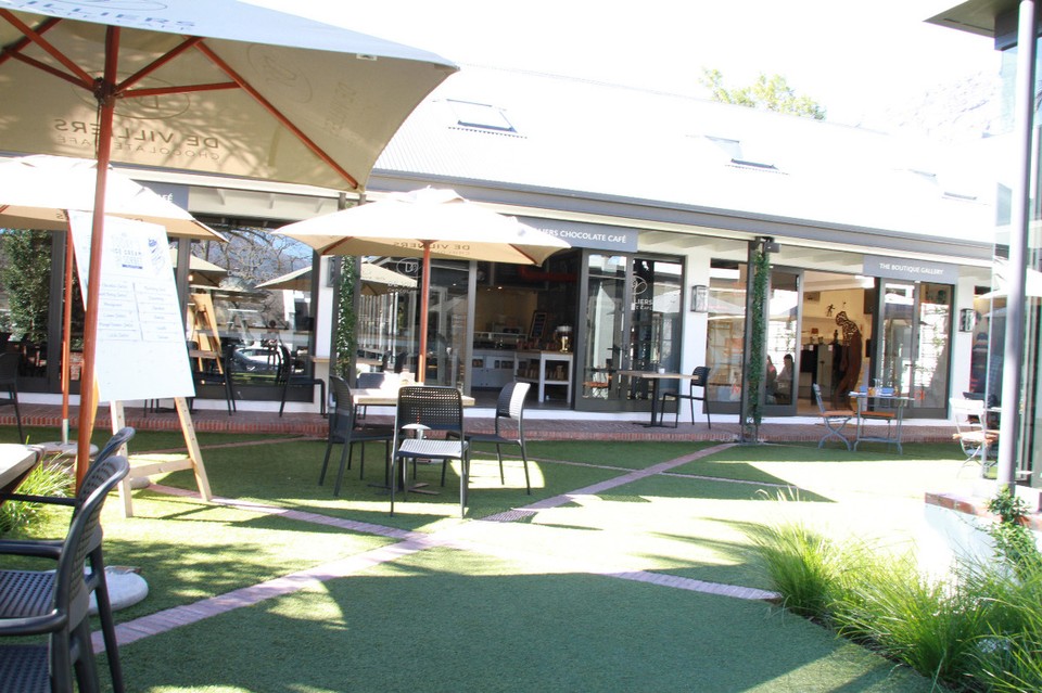 Südafrika - Franschhoek - Café in Franschhoek