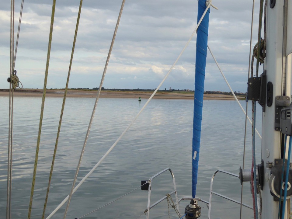United Kingdom - Walton On The Naze - Without navigational buoys, making a passage at sea would be very difficult, even with electronic chart plotters. Amongst others Starboard (green) buoys and port (red) buoys mark the sides of a channel…