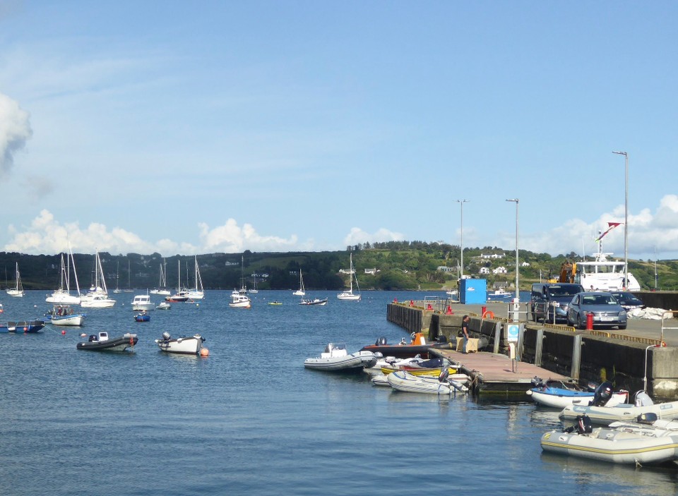 Ireland - Schull - Another ramshackle dinghy pontoon!