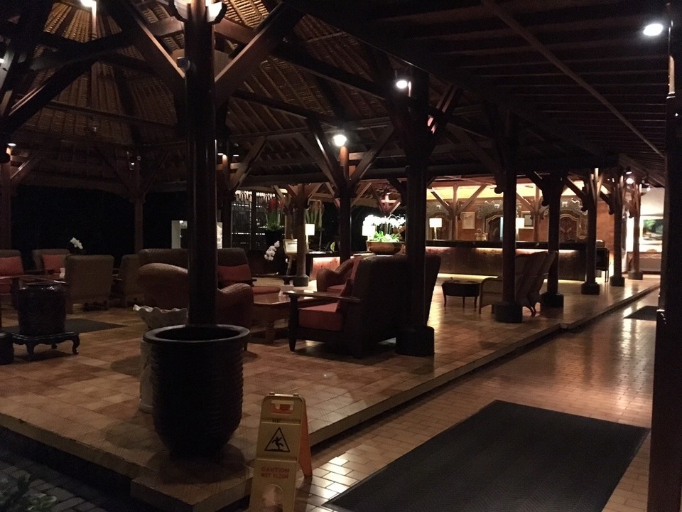 Indonesien - Denpasar - Rezeption des Hotels