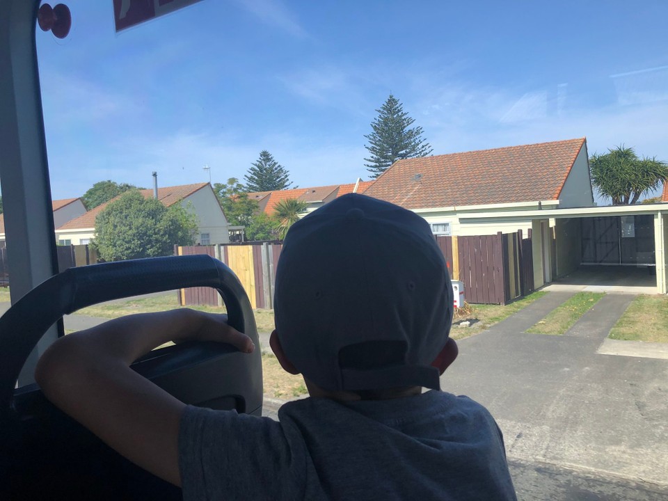 Neuseeland - Napier - Lars fand es super. 
