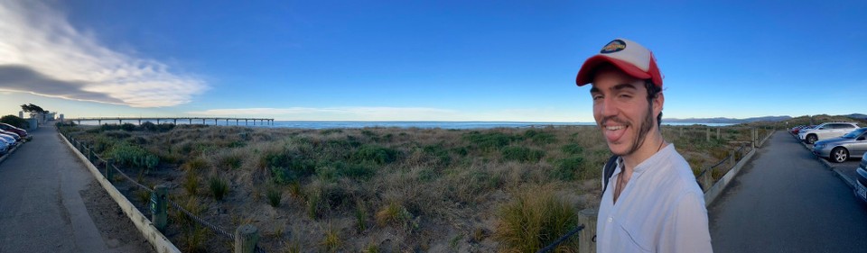 Neuseeland - Christchurch - Das zweite Bad gestrichen und jetzt muss es trocknen, wir haben also Zeit um in kurzen Hosen an den Strand zu fahren 😎