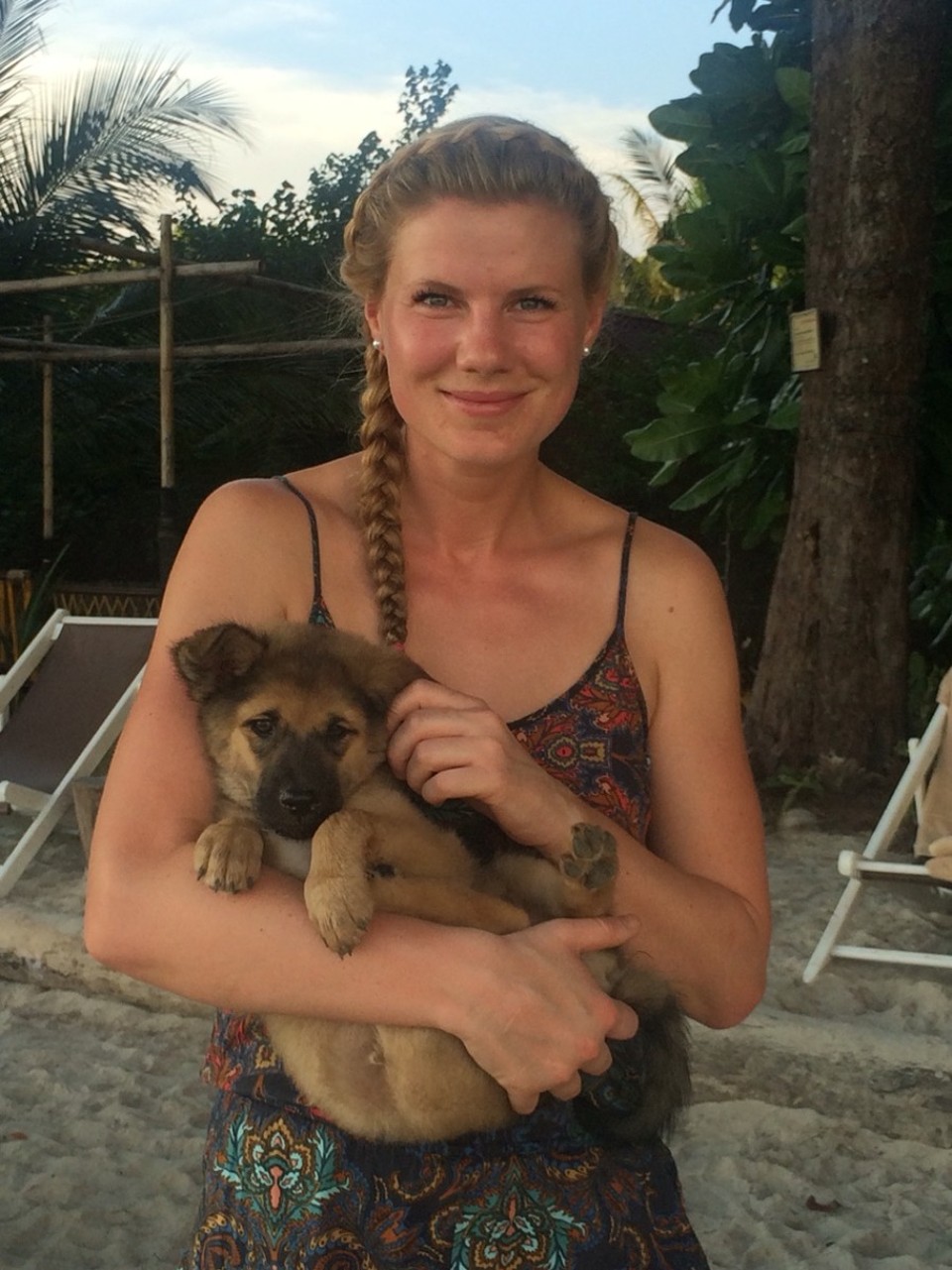 Thailand - Amphoe Mueang - Unsere neue Begleiterin Toni,kommt von Antonia..... 