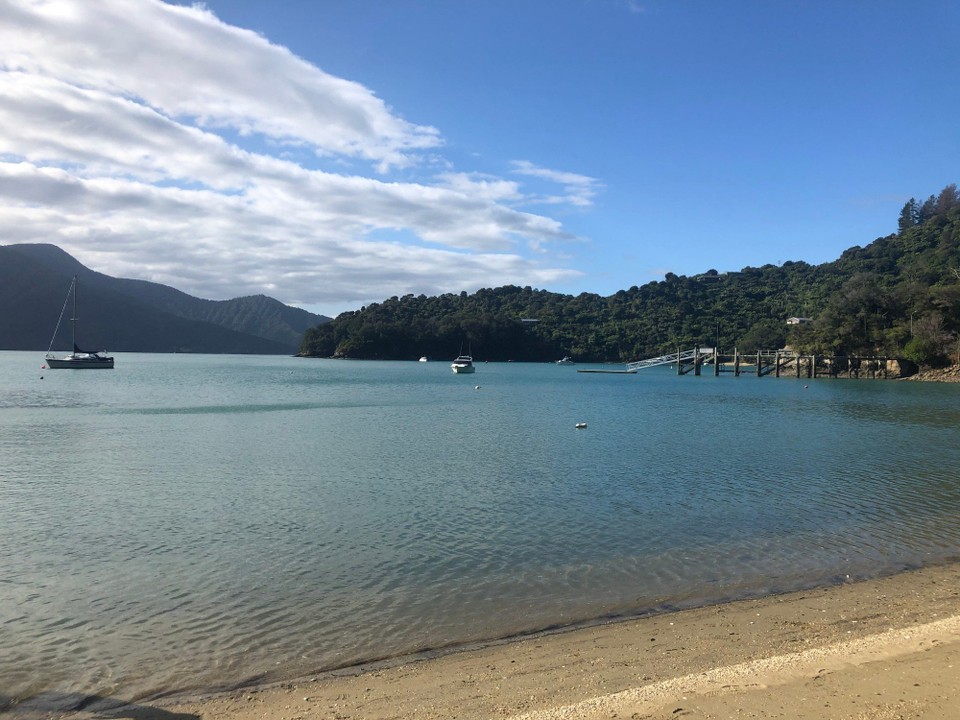 Neuseeland - Te Mahia - Strand beim Te Mahia Bay Resort