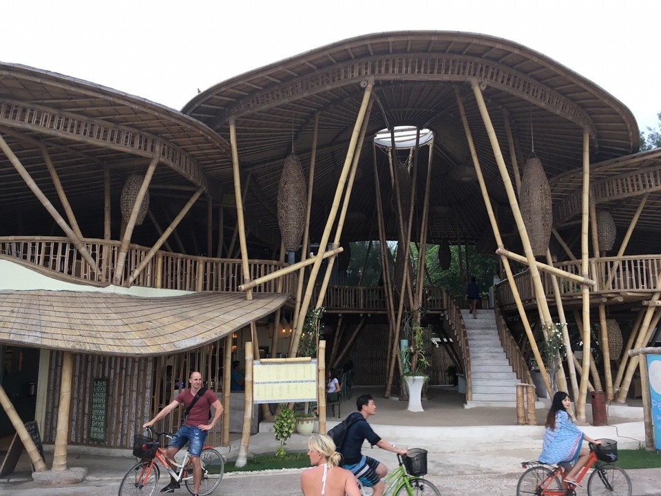 Indonesien - Lombok Utara - Unser Restaurant für heute Abend, das "Pearl"