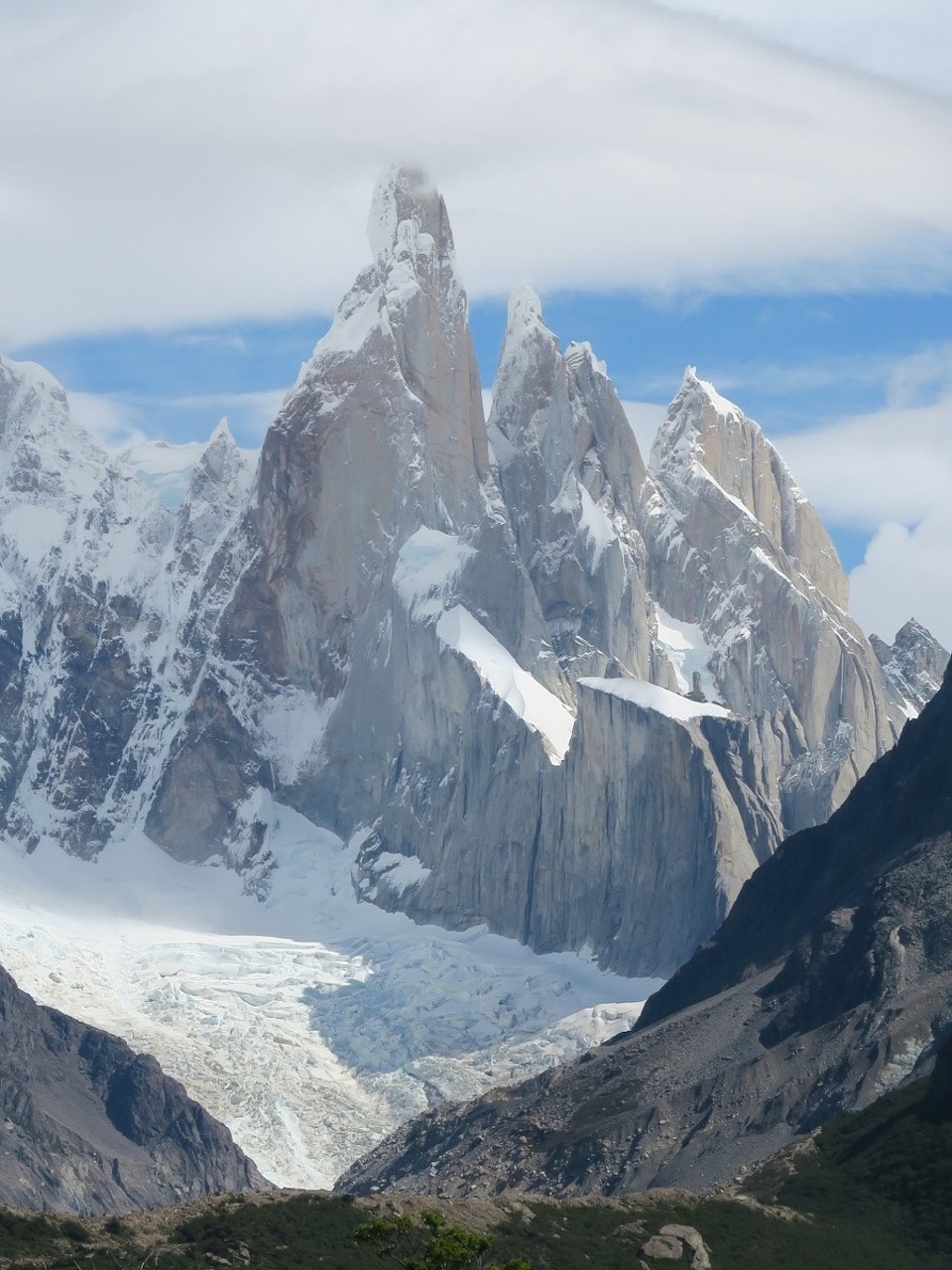 Argentina - El Chaltén - Ca commence a se couvrir....