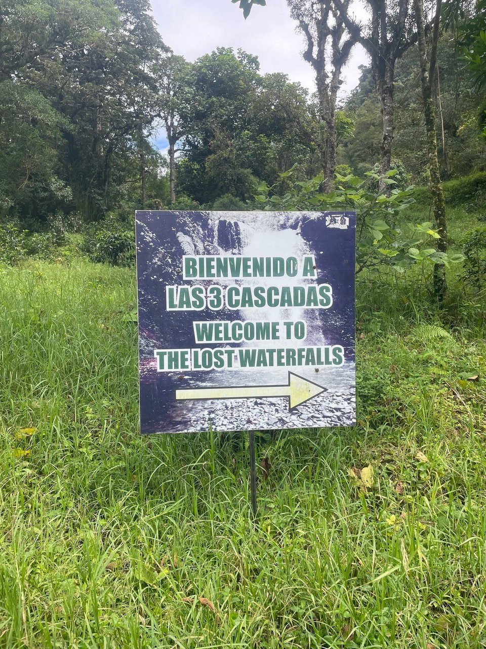 Panama -  - Heute haben wir die drei „lost waterfalls“ erwandert 💧 🥾 