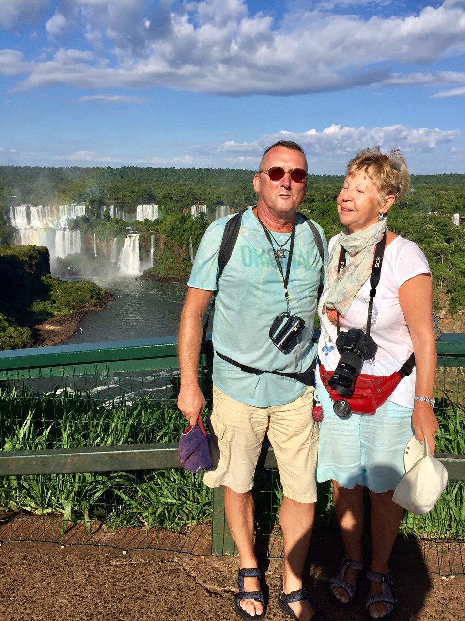 Brasilien - Foz do Iguaçu - Erster Eindruck von den Wasserfällen