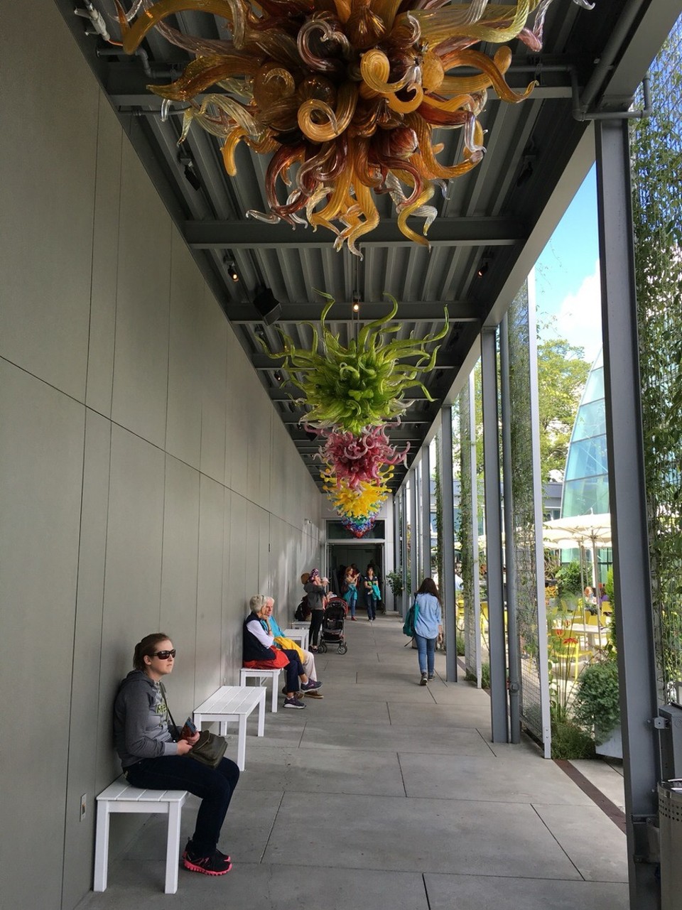 USA - Seattle - Der Weg der Kronleuchtern - die haben das hier schon einfach drauf