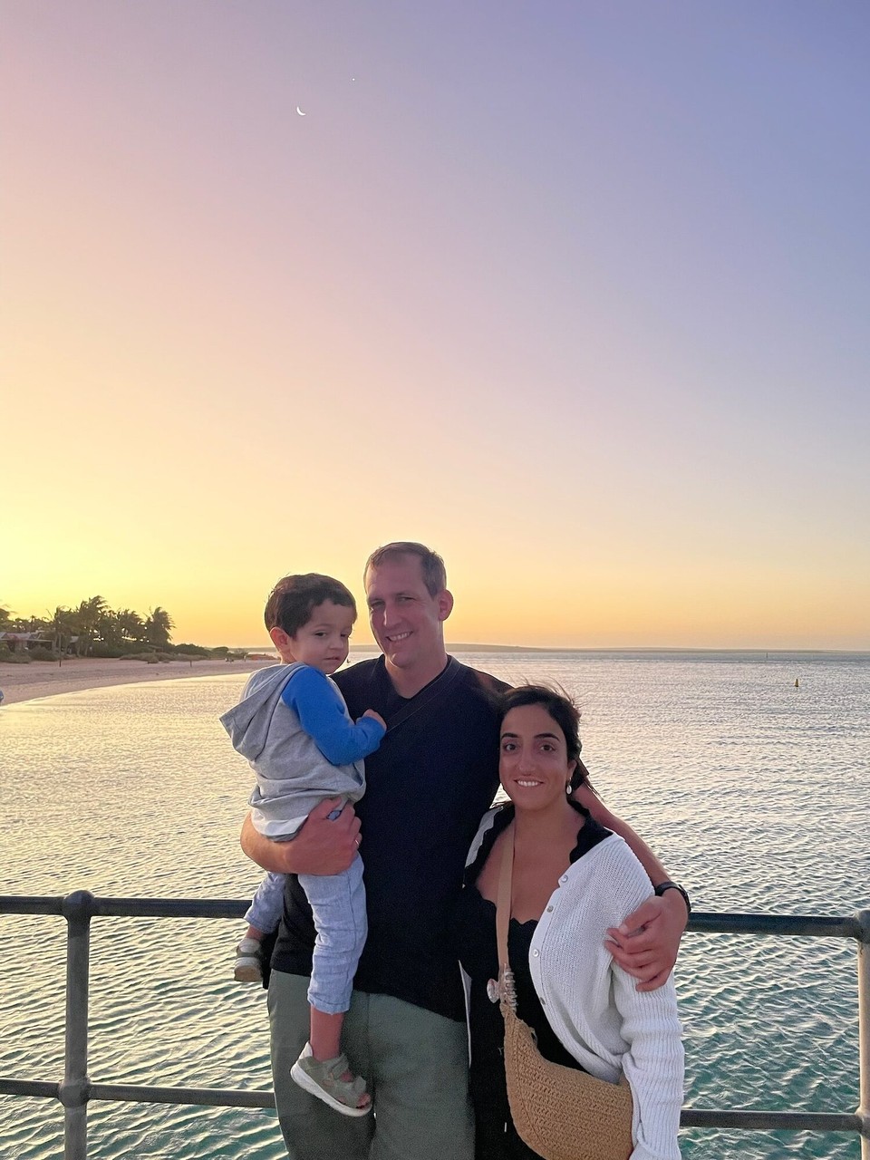 Australien - Monkey Mia - Danach haben wir dann einfach nur noch den wunderschönen Sonnenuntergang genossen.