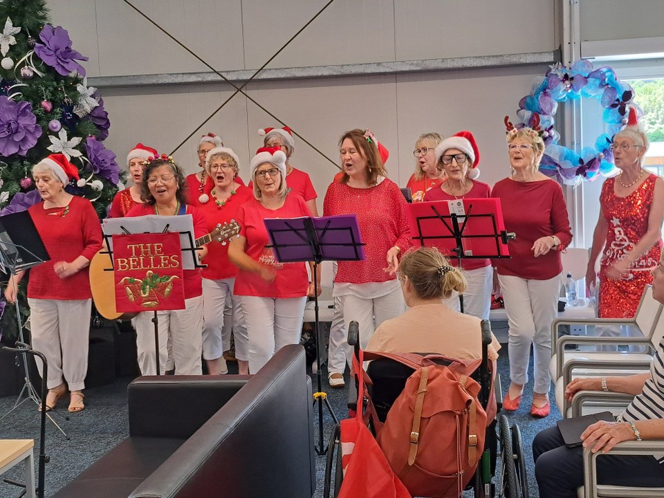 Neuseeland - Picton - Empfang in Picton mit Weihnachtslieder 