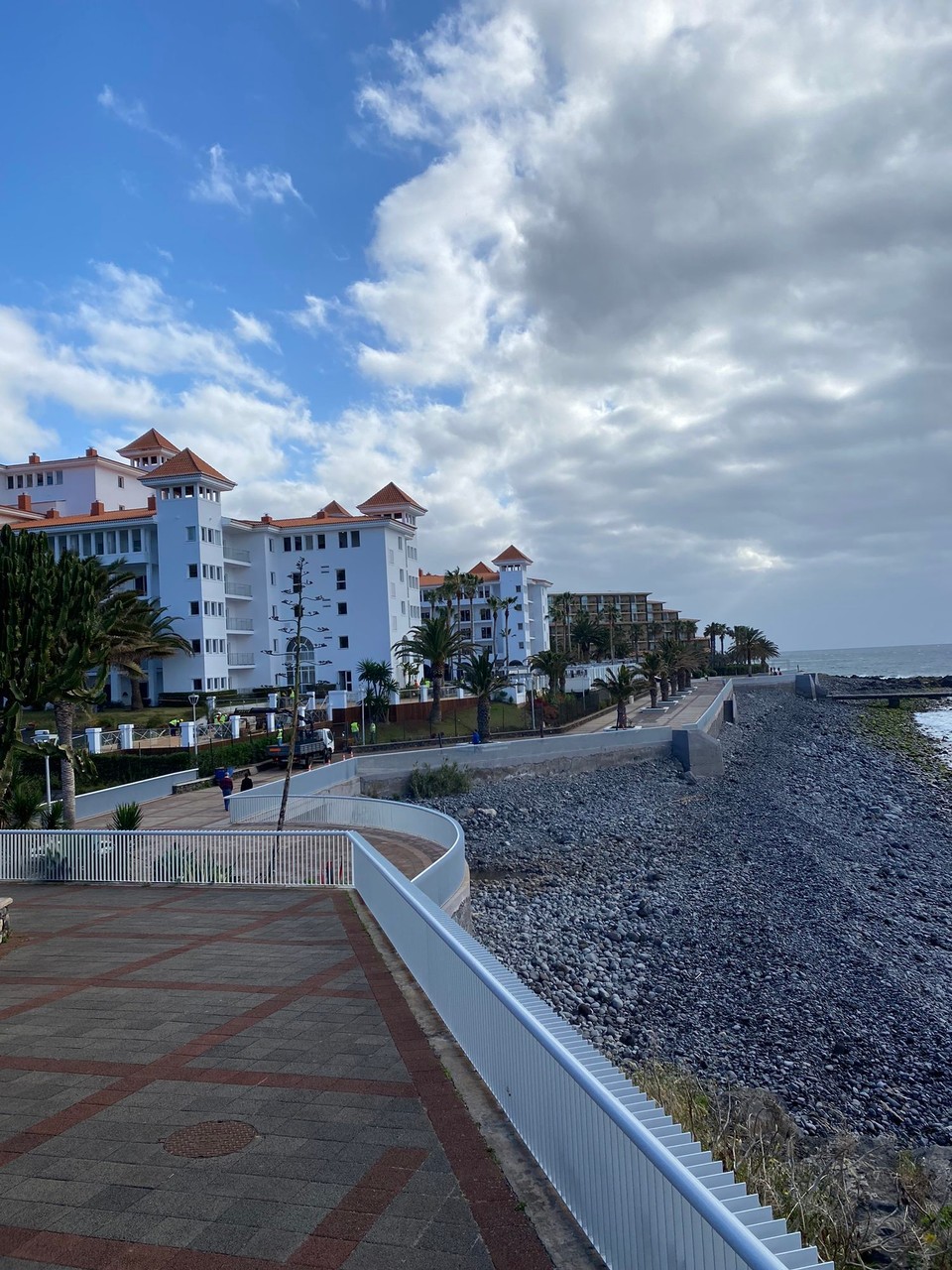 Portugal - Santa Cruz - … leider immer noch Wind und Wolken …
