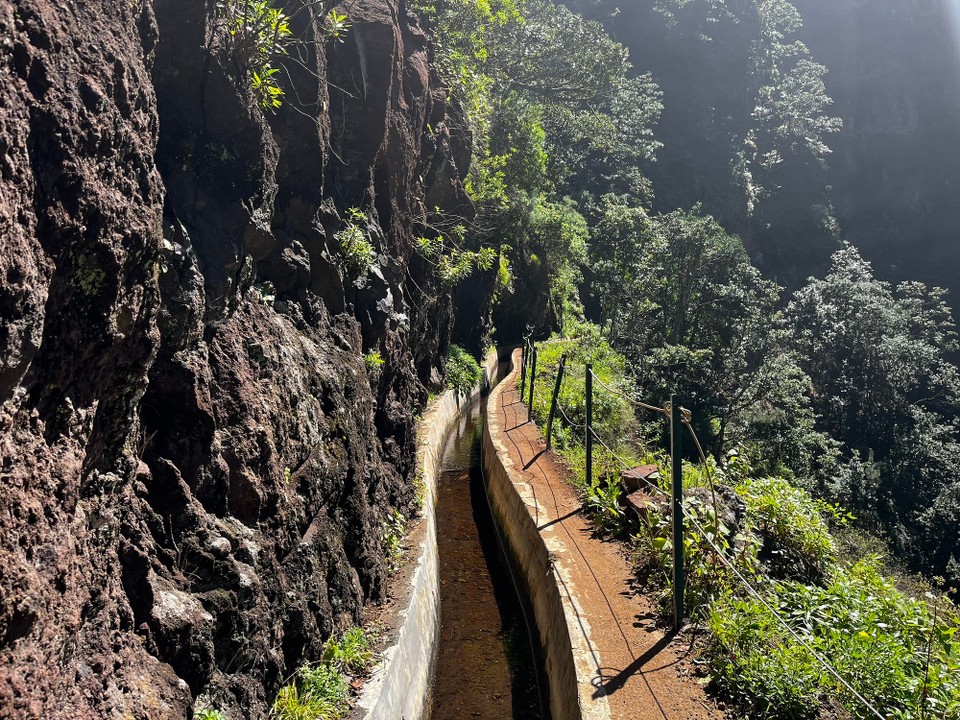 Portugal - Ponta Do Sol - Auf dem Rückweg bei der Levada Nova