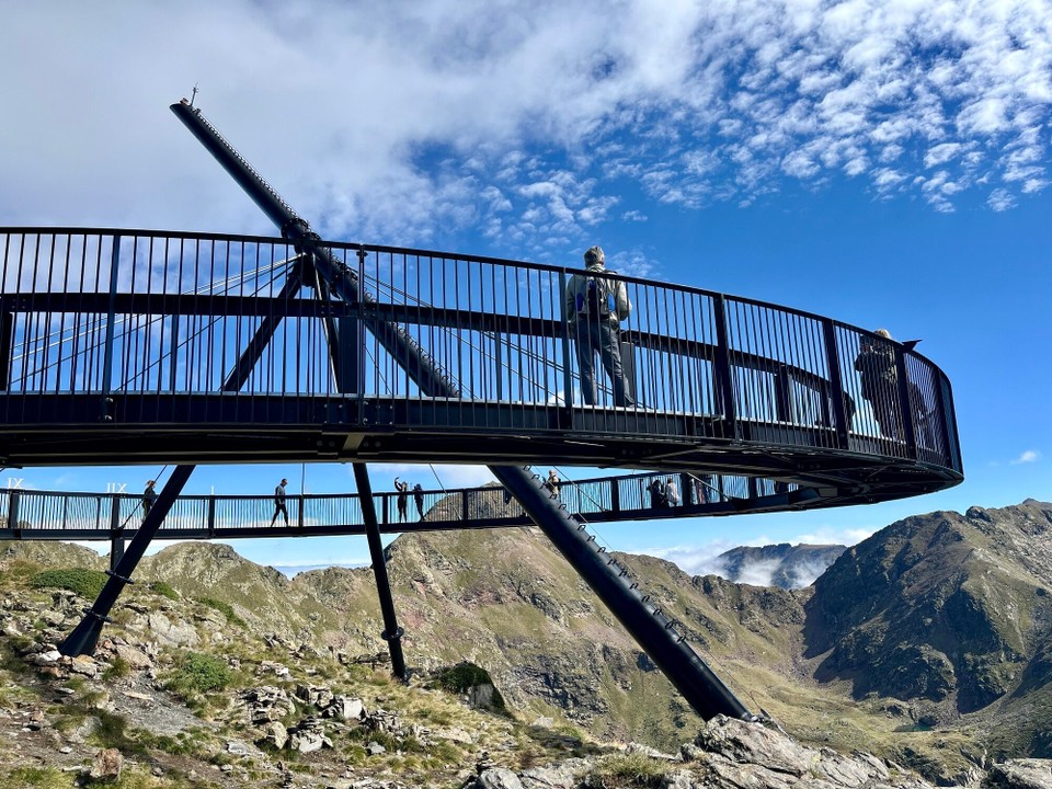 Andorra - Massana - Sonnenuhr Tristaina (2701 müM)