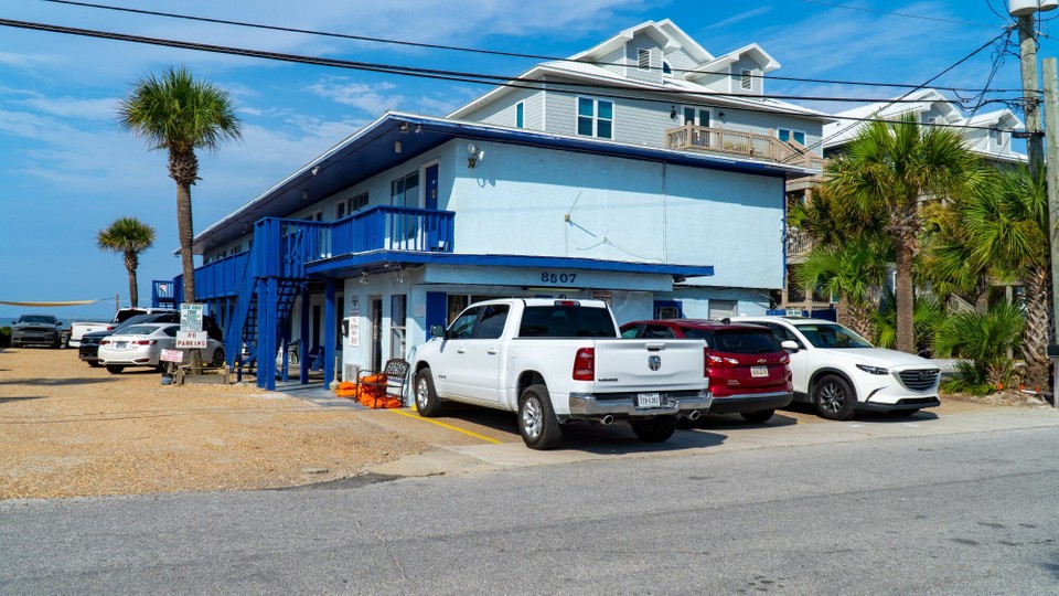 USA - Panama City - Auf dem Weg hierher ist Detlef geheizt, der RAM saugt dann 11,4 ltr / 100 km aus dem Tank.