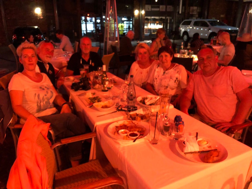 Südafrika - Kapstadt - Das sollte eigentlich das letzte Bild des Tages sein -VERRUTSCHT- Abendessen mit Arndt u. Constanze