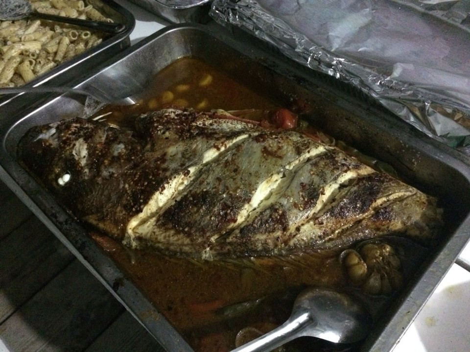 Belize - Rendezvous Island - Dinner...