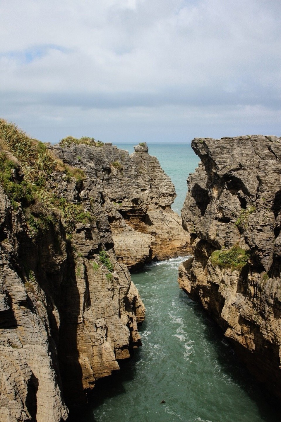 Neuseeland -  - Pancake Rocks Walk ...