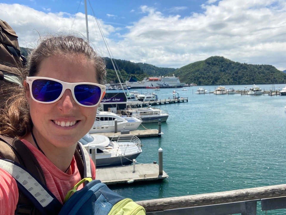 Neuseeland - Picton - Ankunft in Picton, jetzt nur noch zum Haus laufen 🤓