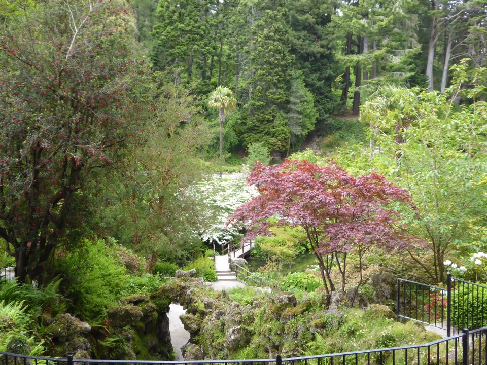 Ireland - Enniskerry - The Japanese Gardens created in 1908.