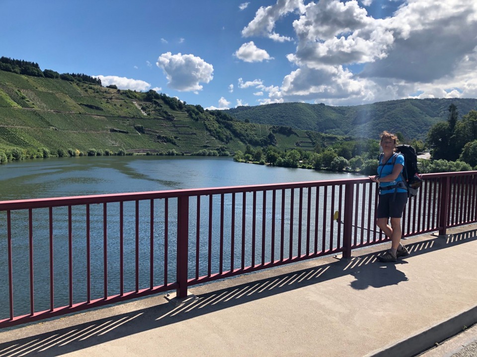 Deutschland - Mehring - Wieder über die Mosel 