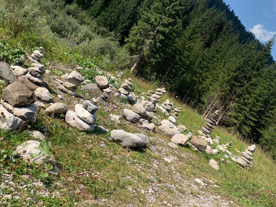 Österreich - Lech - Immer wieder Steine. :0)