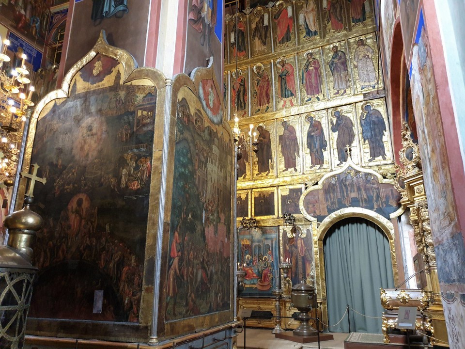 Russia - Vladimir - Inside the Cathedral of the Nativity