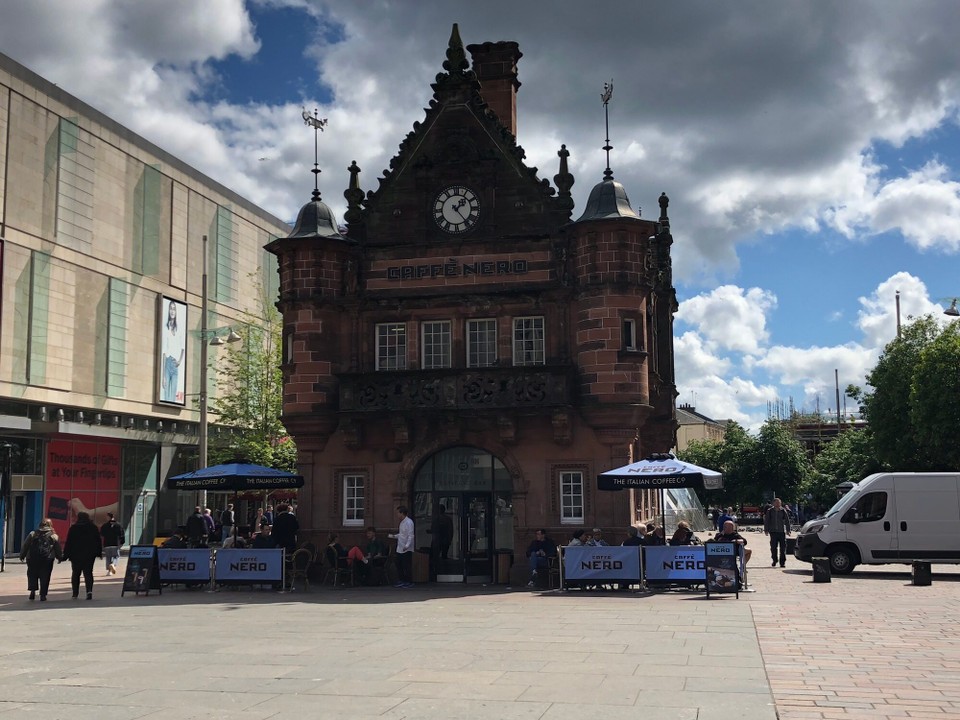 Vereinigtes Königreich - Glasgow - Caffè Nero (ja schreibt sich wirklich so)