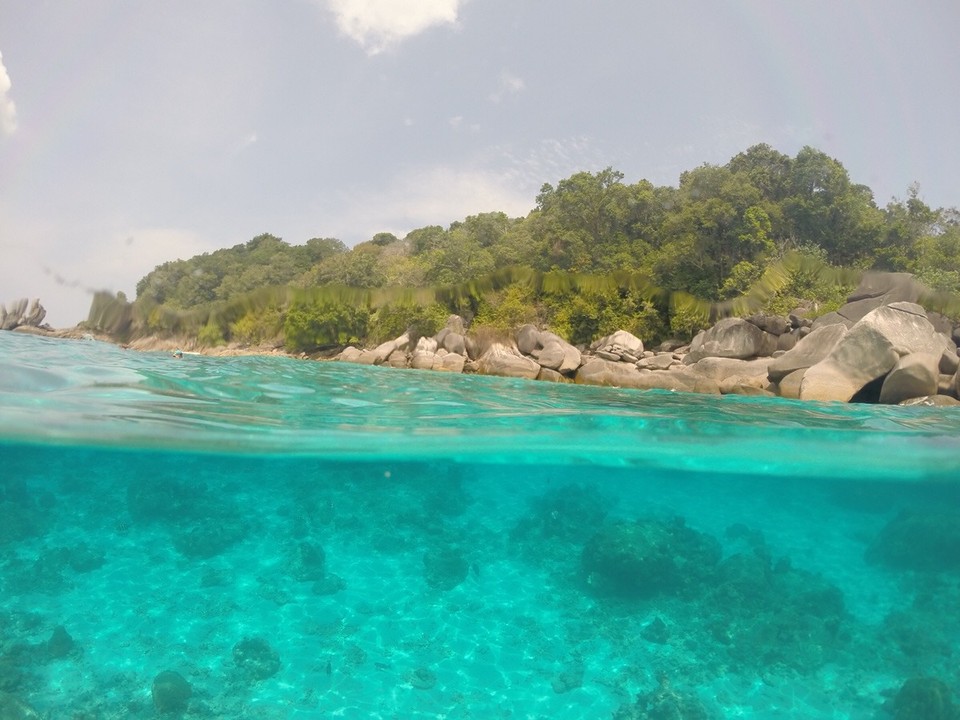 Thailand - Amphoe Thai Mueang - Das kristallklare Wasser war echt der Hammer